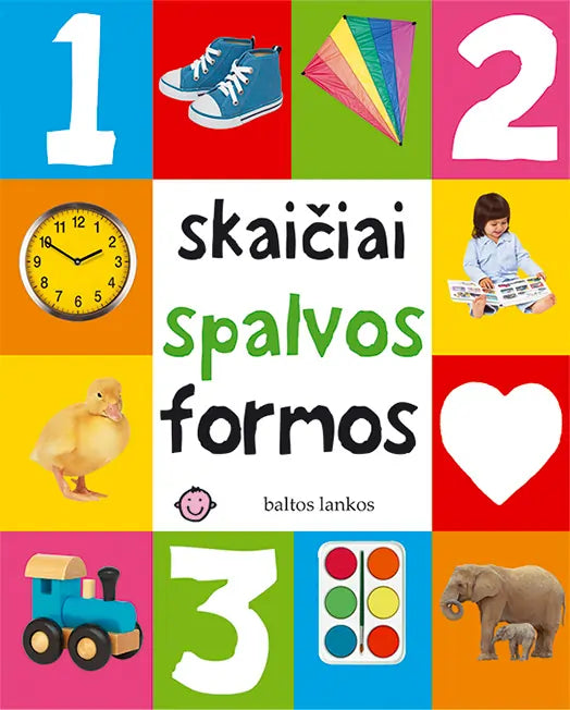 Skaičiai, spalvos, formos