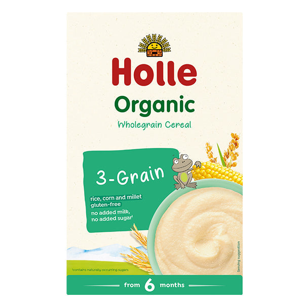 Holle ekologiška trijų grūdų košė vaikams, 250 g