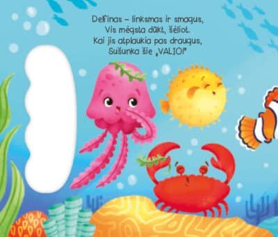 Linksmasis delfinas. Pakratyk mane