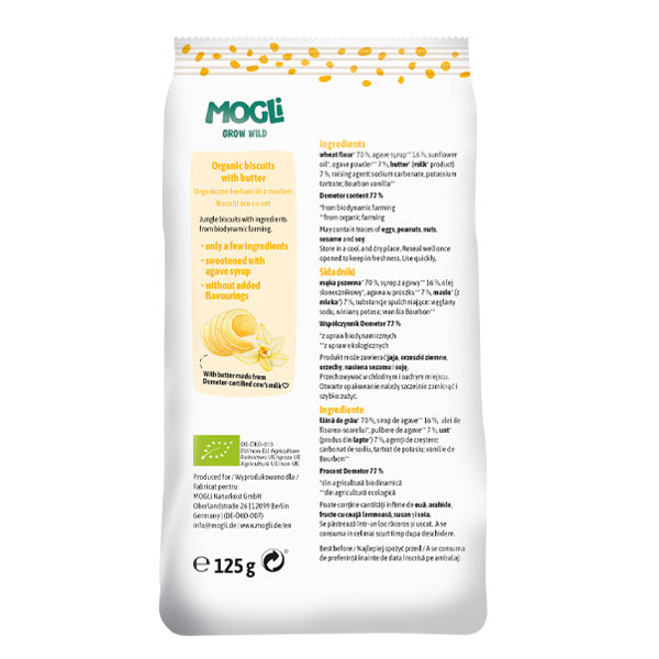 MOGLi ekologiški džiunglių sausainiai