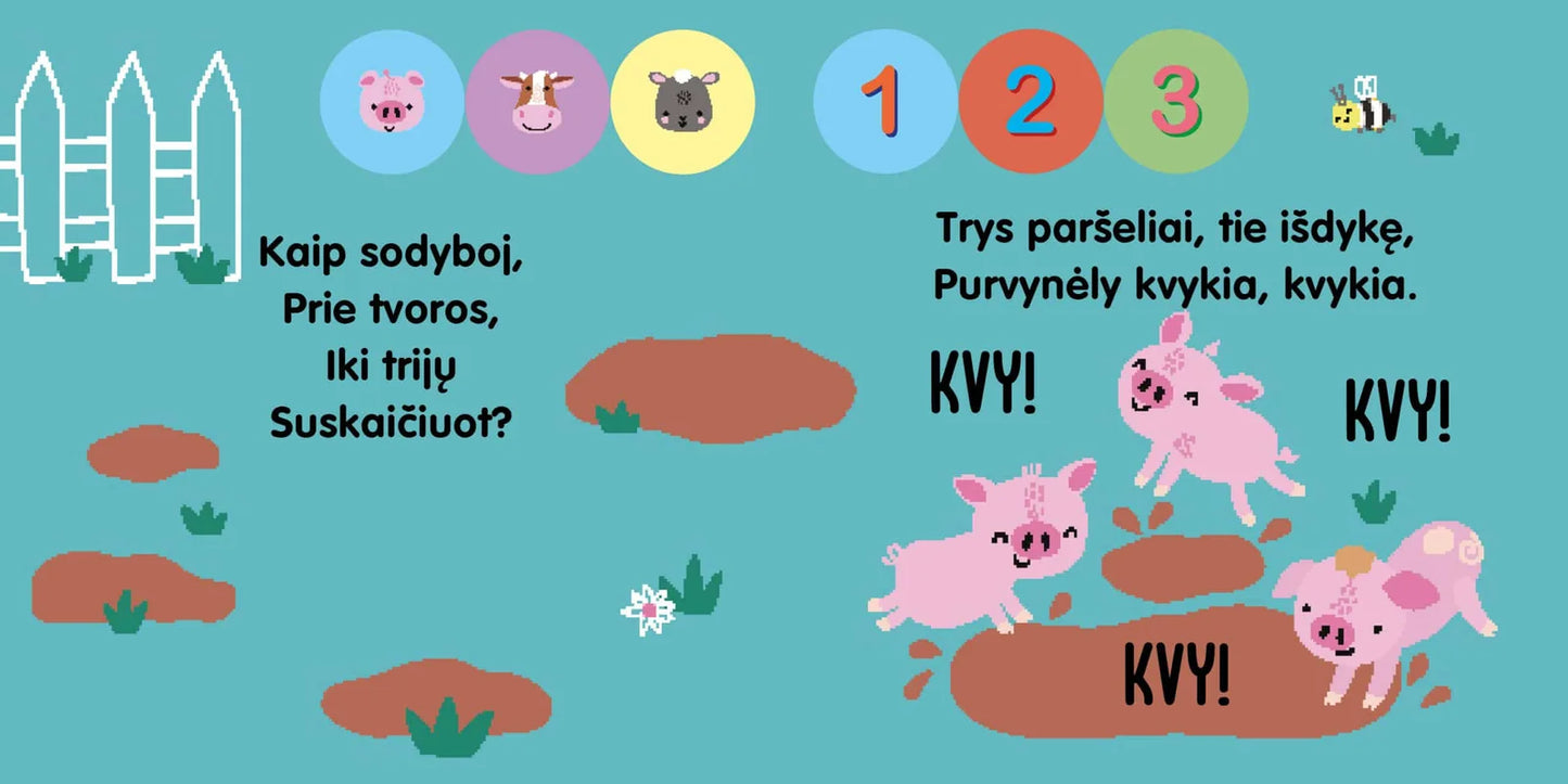Skaičiuojam iki 10. MŪ!