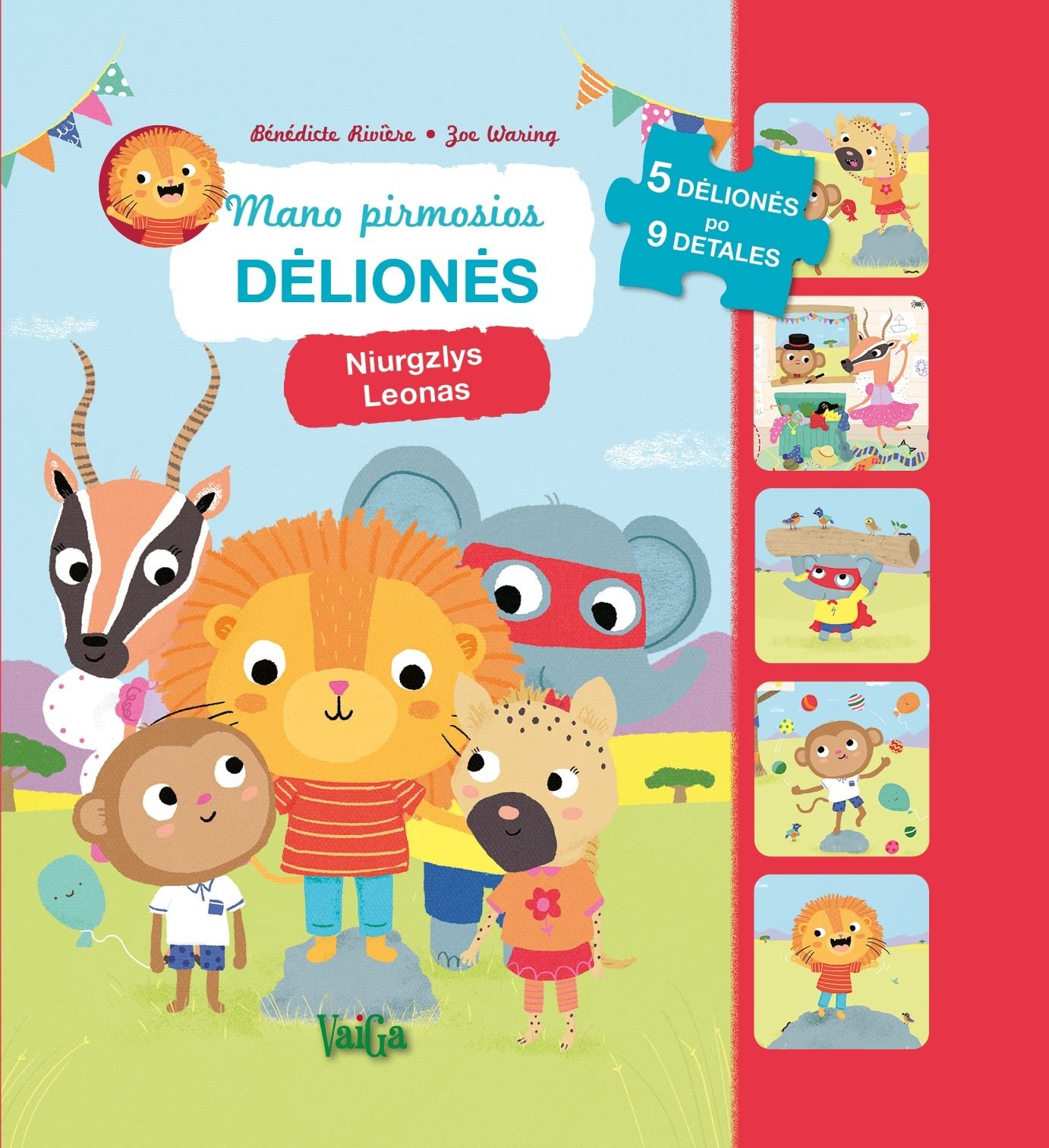 Niurgzlys Leonas. Mano pirmosios dėlionės