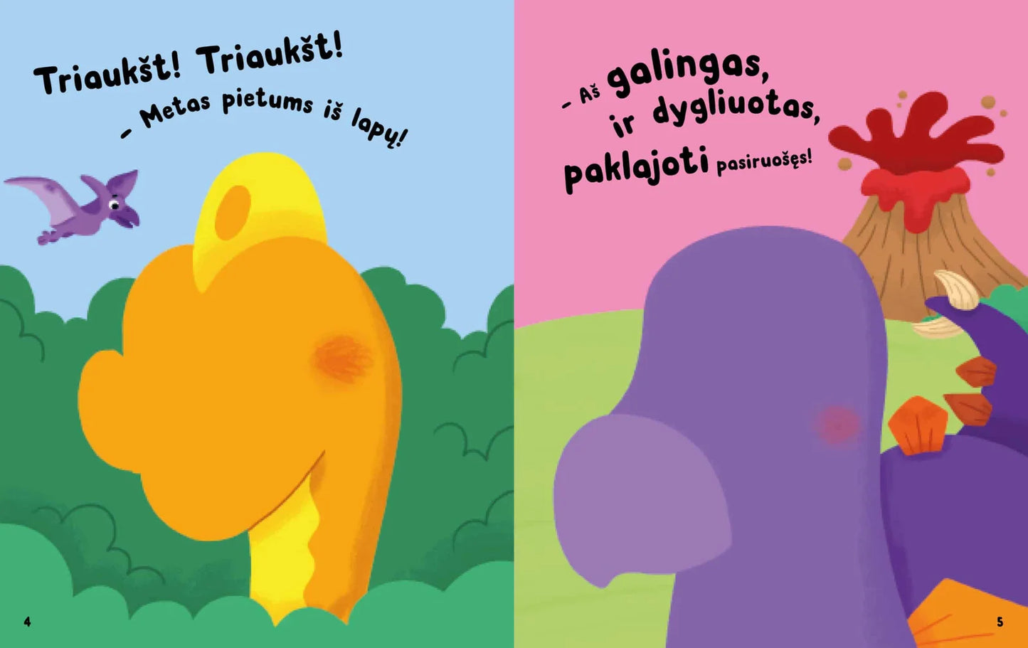 Smagūs snukučiai. Dinozaurai