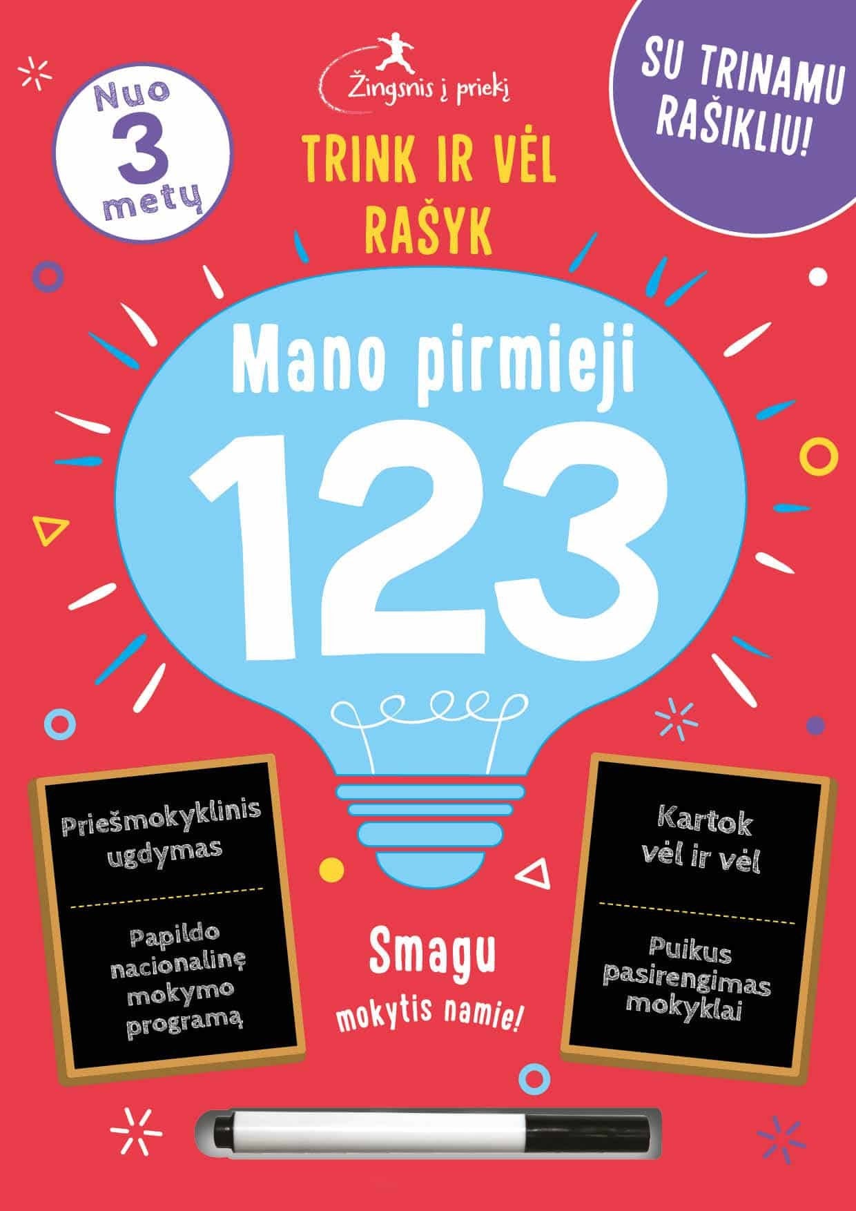 Trink ir vėl rašyk. Mano pirmieji 123
