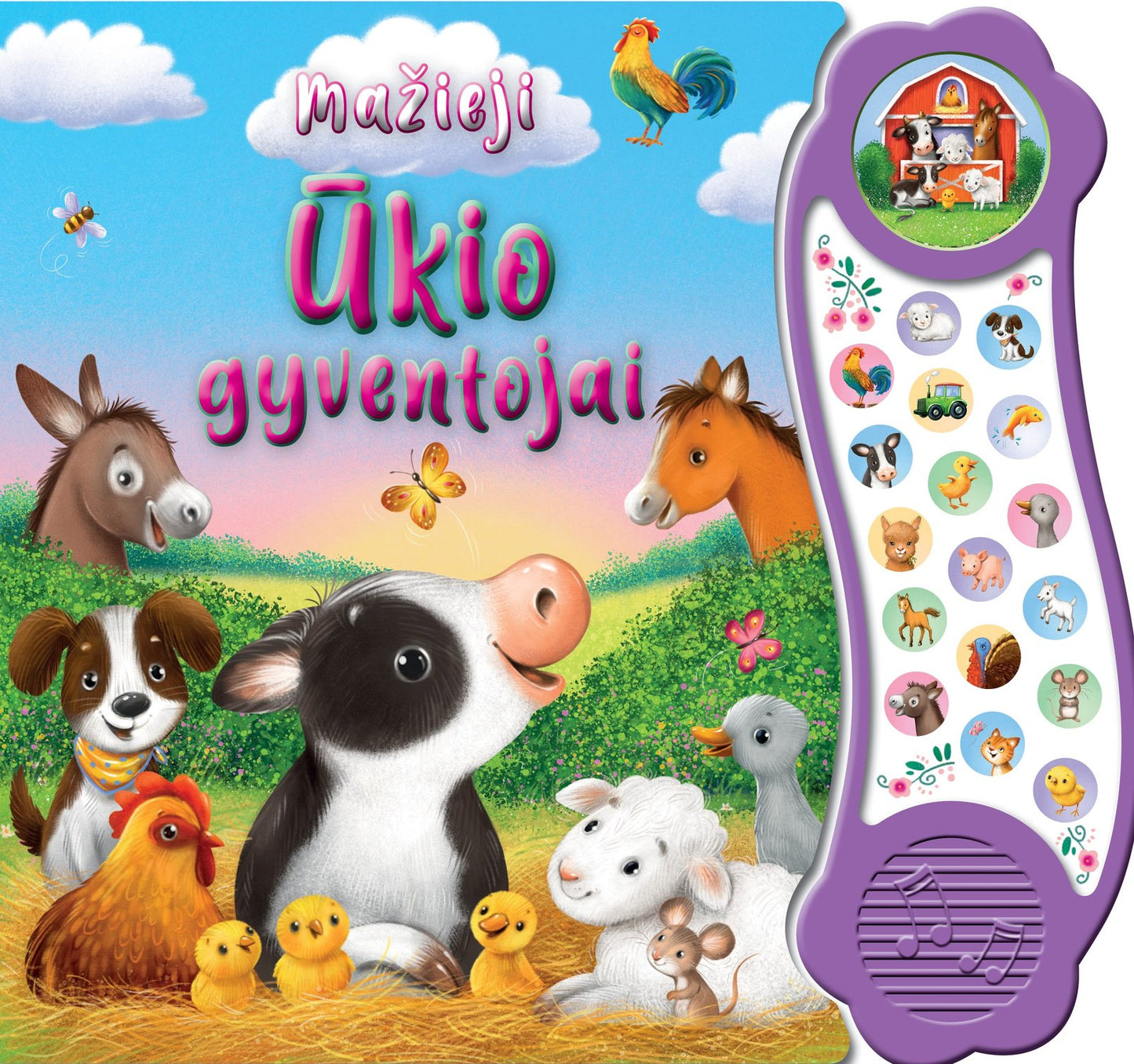 Mažieji ūkio gyventojai. Su 18 garsų