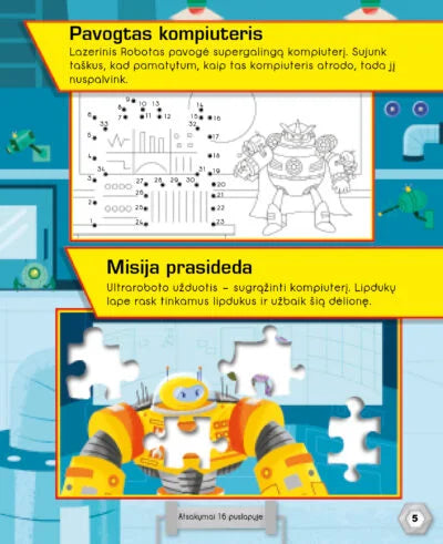 Superherojus. Ultrarobotas