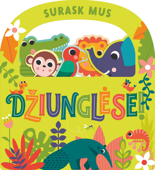 Surask mus džiunglėse! (Maži viršelio pabraižymai)