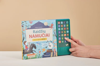 Raidžių namučiai. Eiliuota ir įgarsinta abėcėlė