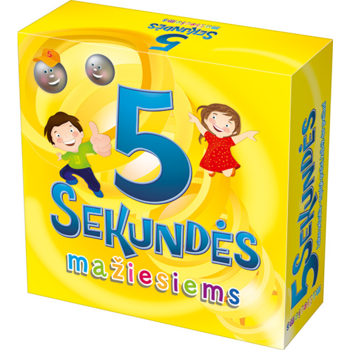 Žaidimas mažiesiems „5 sekundės“