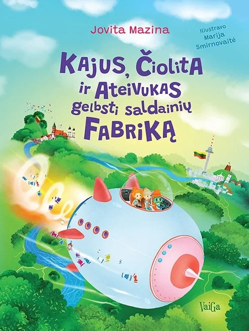 Kajus, Čiolita ir Ateivukas gelbsti saldainių fabriką