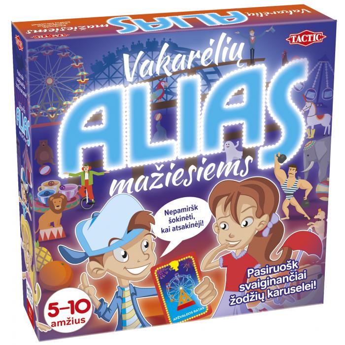 Žaidimas mažiesiems „Vakarėlių Alias“