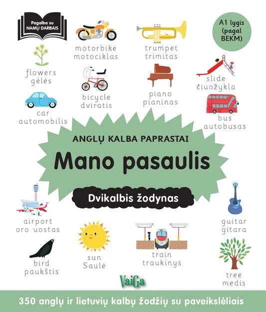 Mano pasaulis. Anglų kalba paprastai