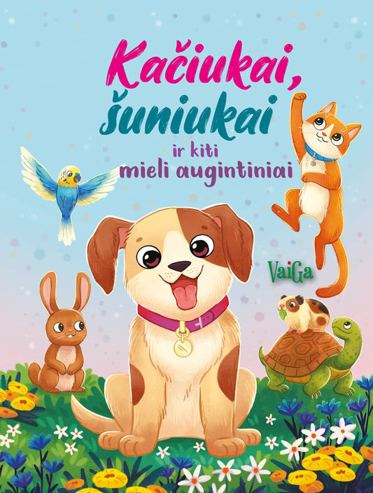 Kačiukai, šuniukai ir kiti mieli augintiniai (su 8 garsais)