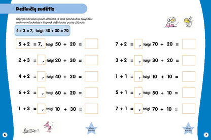 Matematika. Namų darbai – vieni juokai (5+)