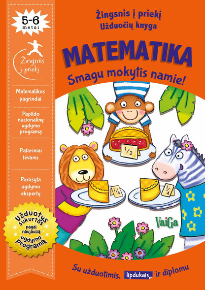 Matematika. Žingsnis į priekį (5-6 metai)