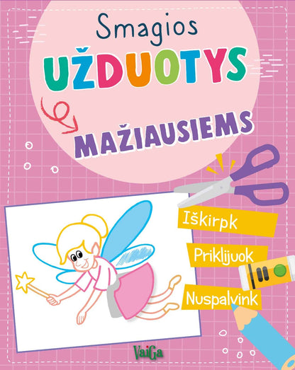 Fėja: smagios užduotys mažiausiems