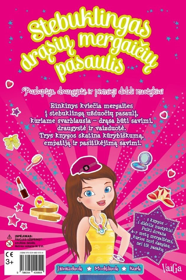 Stebuklingas drąsių mergaičių pasaulis