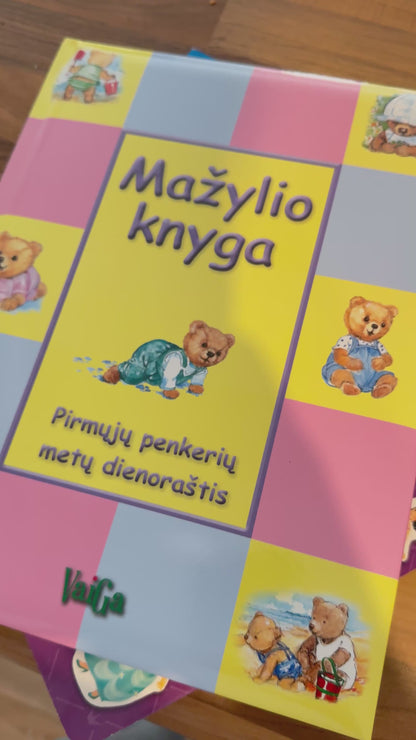 Mažylio knyga. Pirmųjų penkerių metų dienoraštis