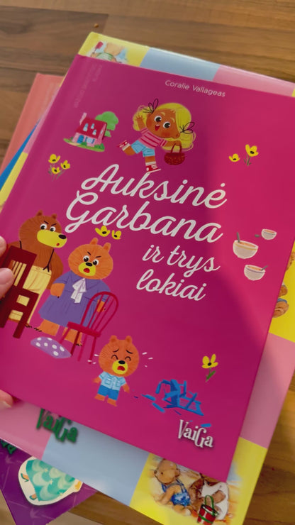 Auksinė Garbana ir trys lokiai. Mažojo skaitytojo klasika