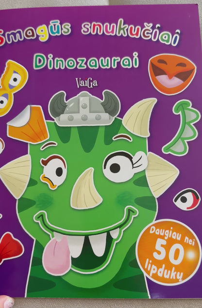 Smagūs snukučiai. Dinozaurai