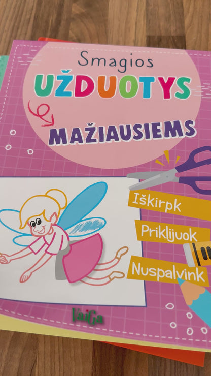 Fėja: smagios užduotys mažiausiems