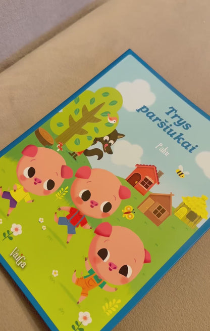 Trys paršiukai - Mažojo skaitytojo klasika