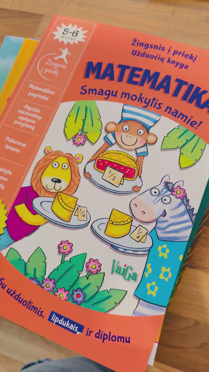 Matematika. Žingsnis į priekį (5-6 metai)