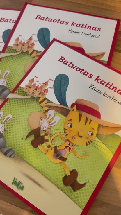 Batuotas katinas (Truputį pasibražęs viršelis)