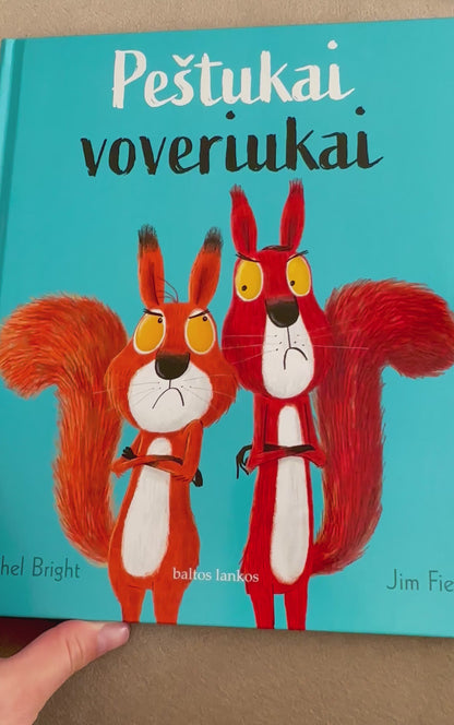 Peštukai voveriukai