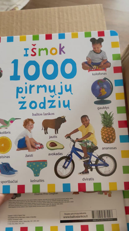 1000 pirmųjų žodžių