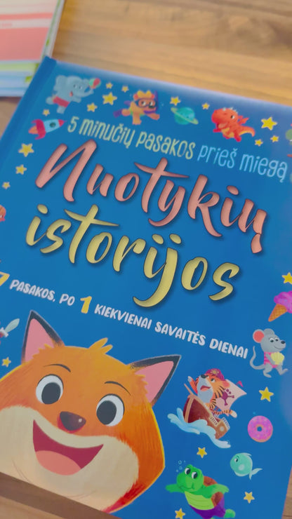 Nuotykių istorijos. 5 minučių pasakos
