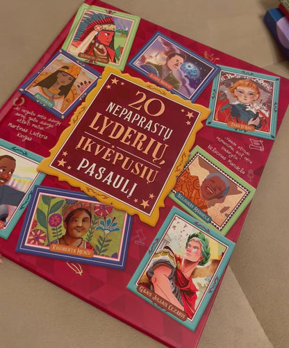 20 nepaprastų lyderių, įkvėpusių pasaulį